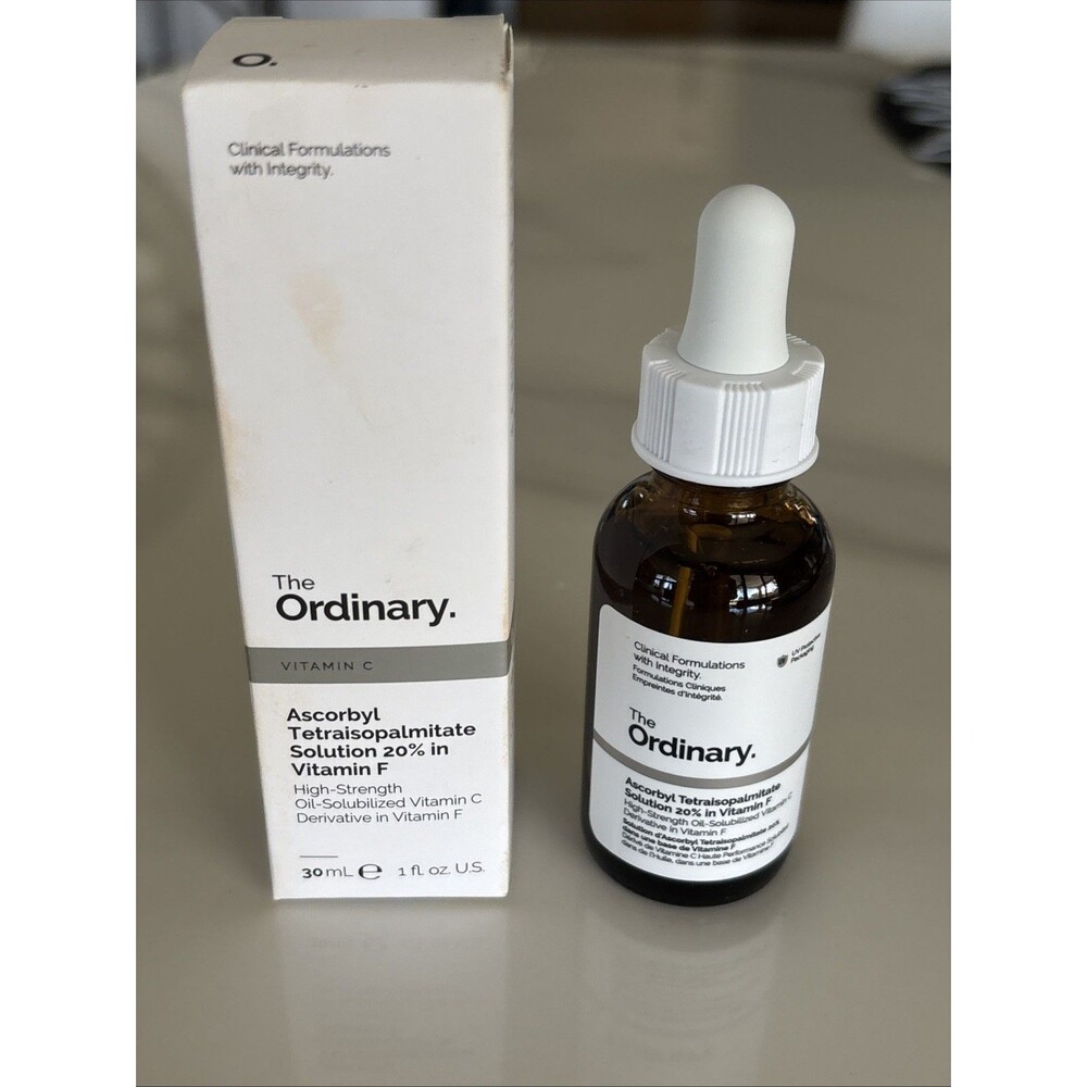 The Ordinary Ascorbyl Tetraisopalmitate Solution 20% in Vitamin F New In Box